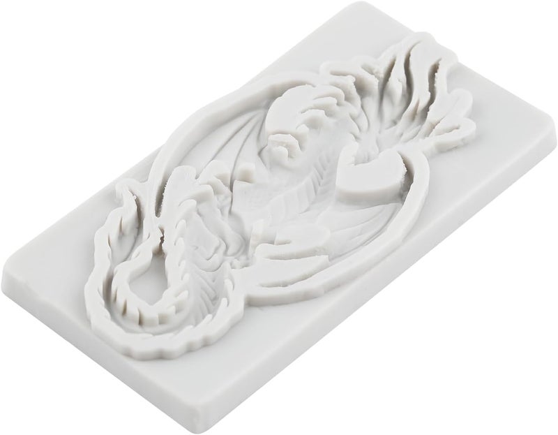 TAOXIBEI Flying Dragon Polymer Clay Mold Dragon Resin Silicone Molds for DIY Crafts Epoxy Resin Casting Air Dry Polymer Clay Plaster Jewelry Making - Image 4